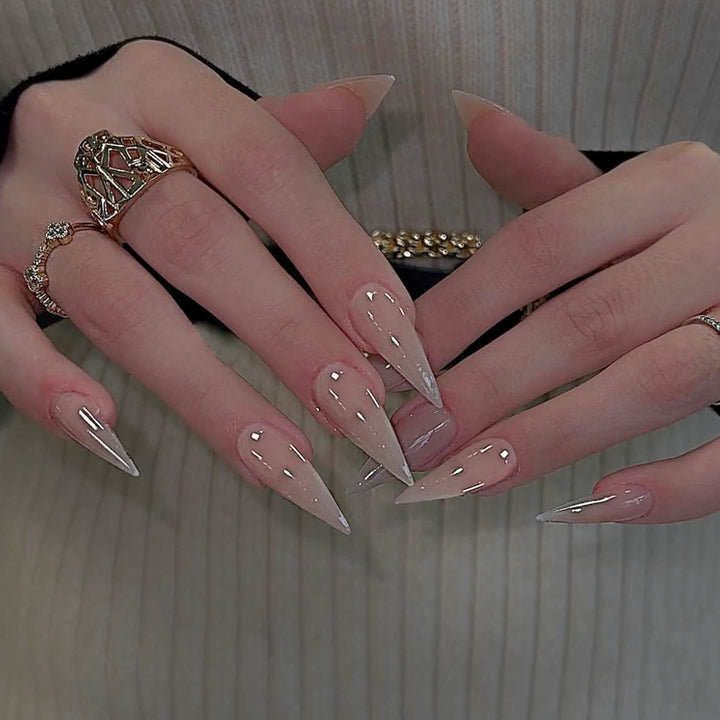 Elegant Stiletto Acrylic Nail Art Extensions Kalsten 1789713373