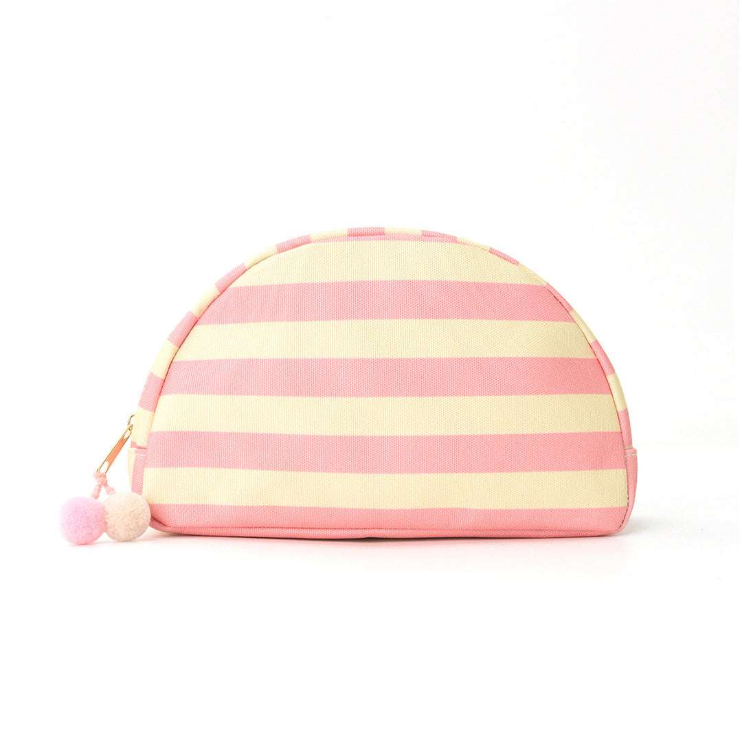 Cosmetic bag with striking stripe pattern Kalsten