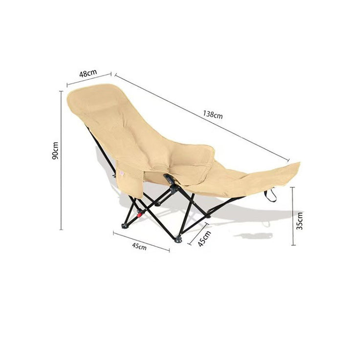 Practical camping lounge chair Kalsten