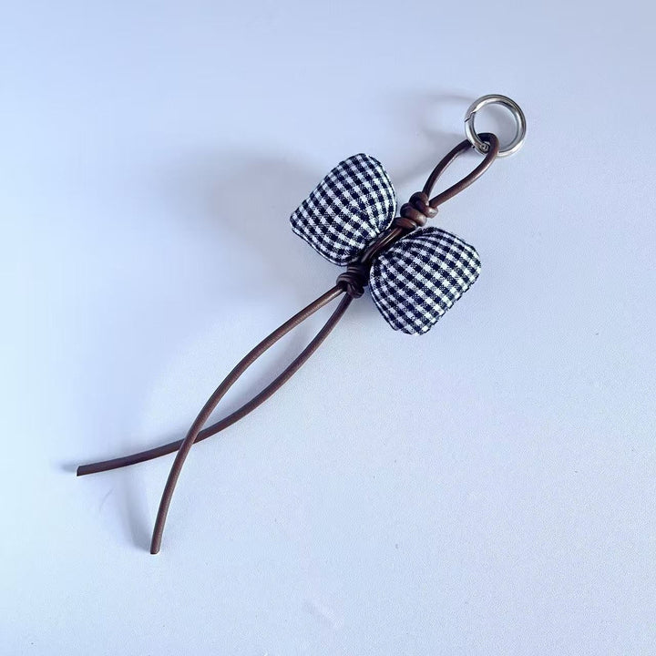 Decorative Leather Tassel Keychain Kalsten
