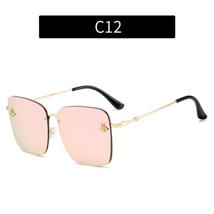Elegant Oversized Square Frame Sunglasses