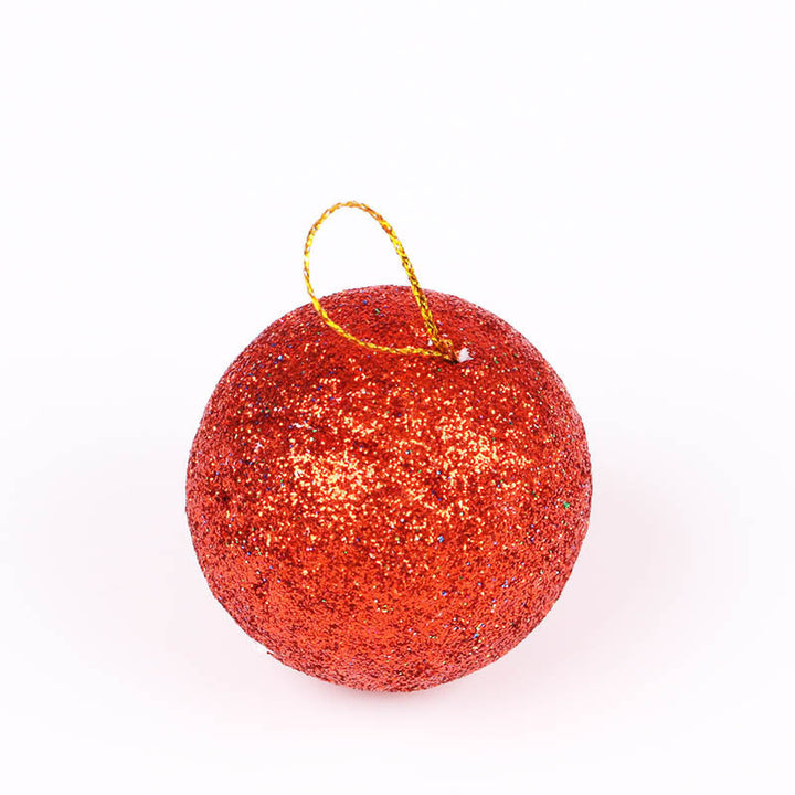Shiny Glitter Christmas Baubles Kalsten