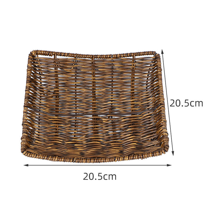 Handcrafted Natural Woven Tray Kalsten