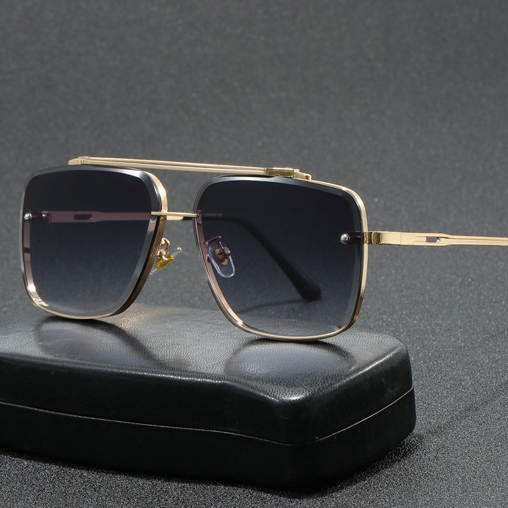 Women's elegant square designer sunglasses Kalsten