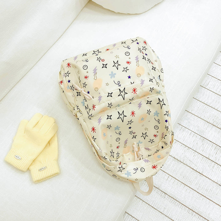 Stylish Patterned School Backpack Kalsten