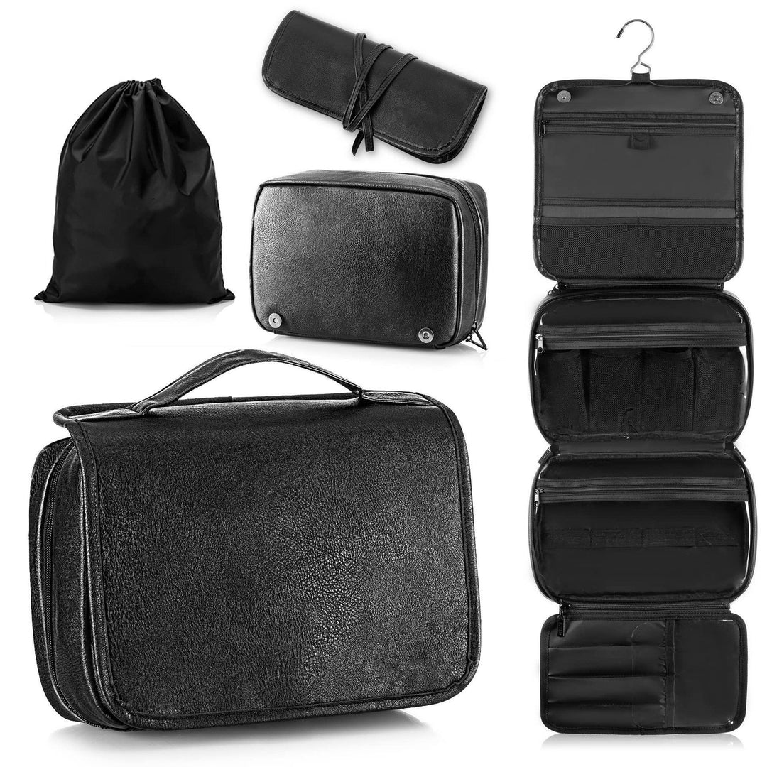 Practical toiletry bag organizer with hooks and pockets Kalsten