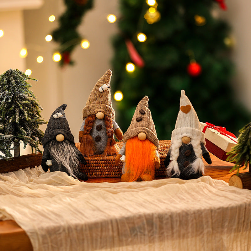 Decorative Christmas gnome figure Kalsten