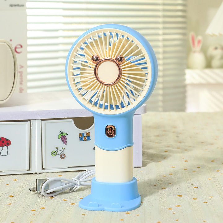 Ladies Portable Handheld Fan with Cute Animal Design Kalsten