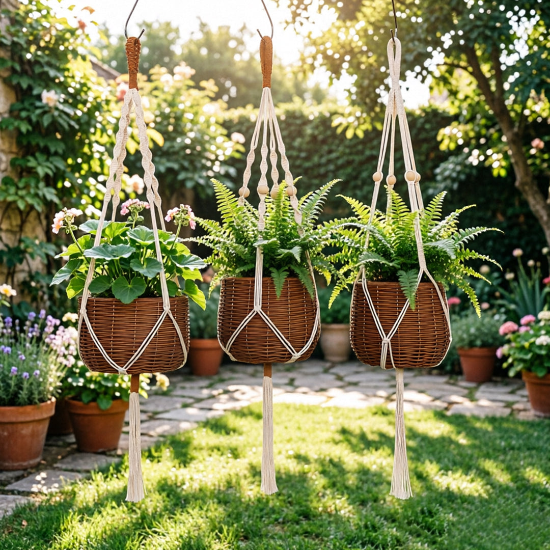 Hanging Woven Basket