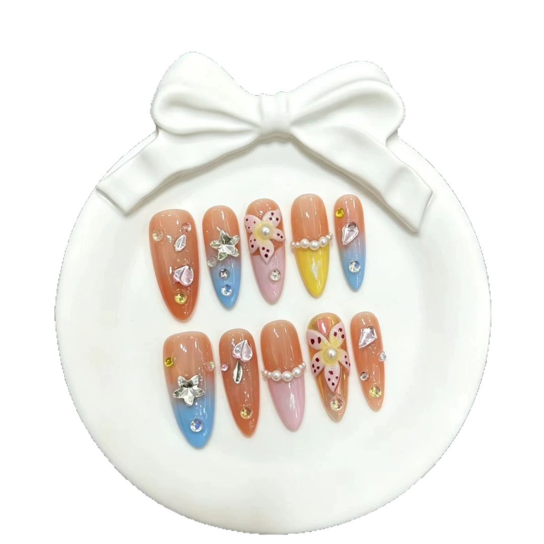 Artistic Decorative Press-On Nail Collection