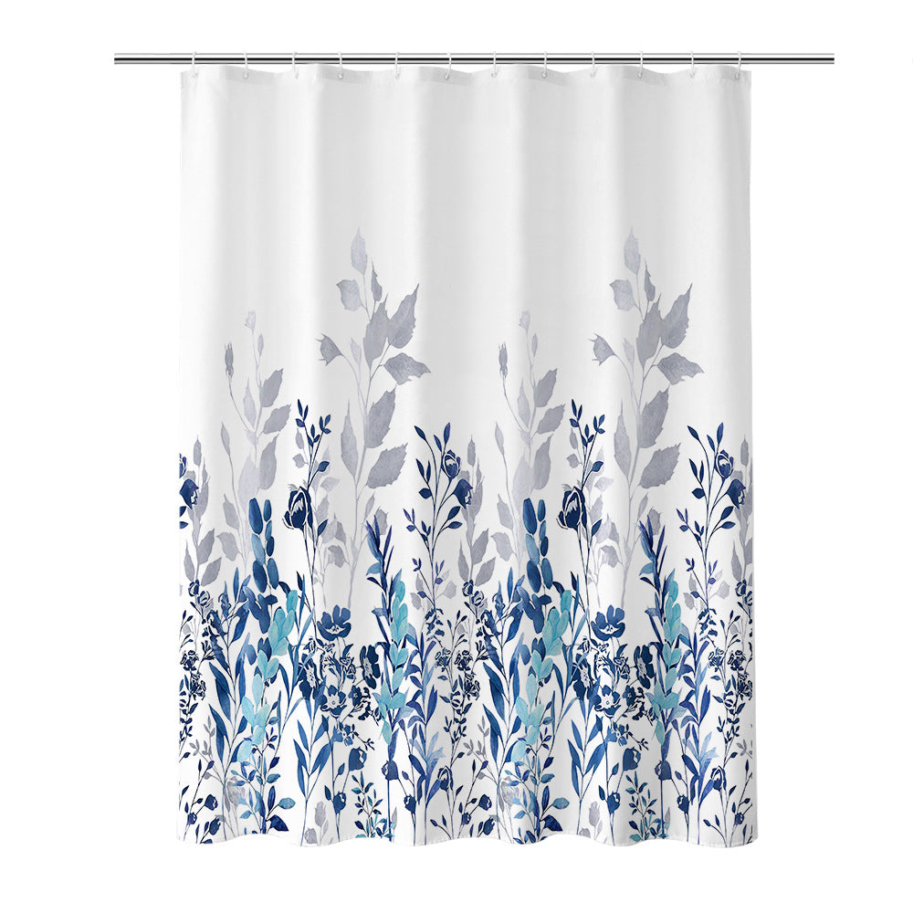 Floral Print Shower Curtain Kalsten