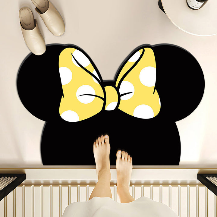 Comforting Cartoon Entrance Mat