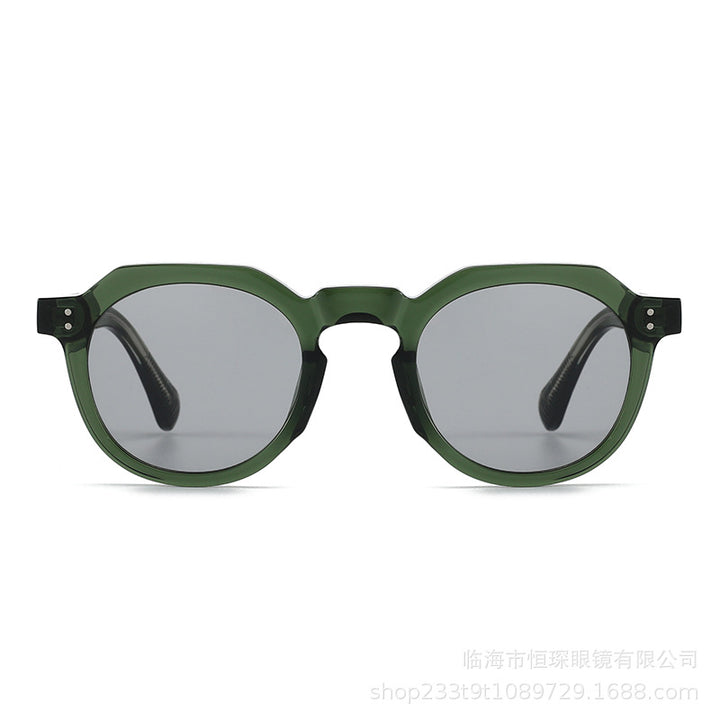 Ladies stylish sunglasses with unique octagonal frame Kalsten