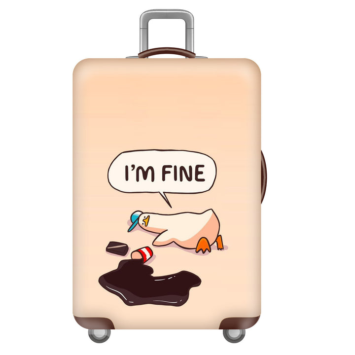 Women’s Hardshell Luggage with Creative Cartoon Design Kalsten