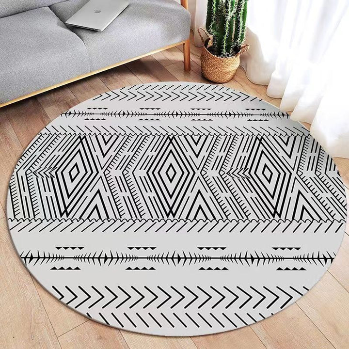 Bohemian Geometric Pattern Area Rug Kalsten