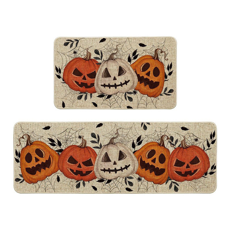 Halloween-Themed Decorative Mat