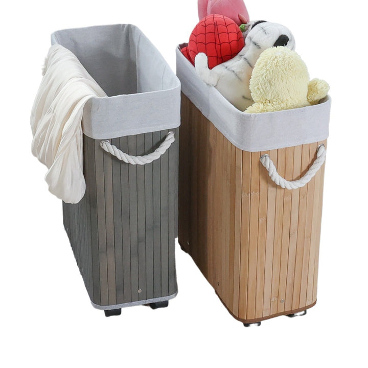 More modern laundry basket with practical movement system Kalsten