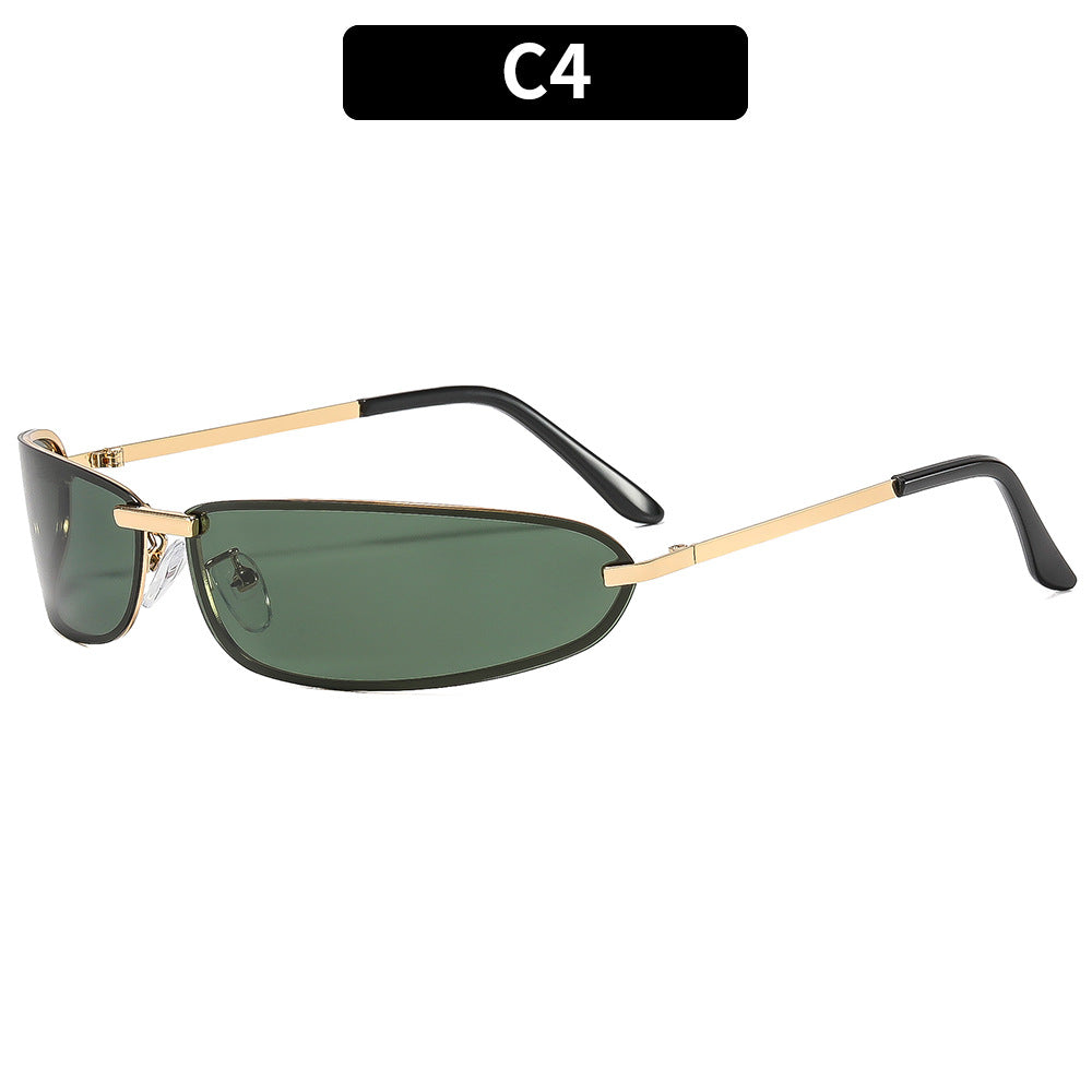 Modern Sleek Shield Sunglasses