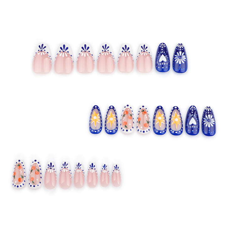 Artful Nail Art with Tropical Motifs Kalsten