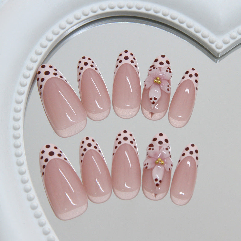 Decorative Floral Press-On Nail Tips Kalsten