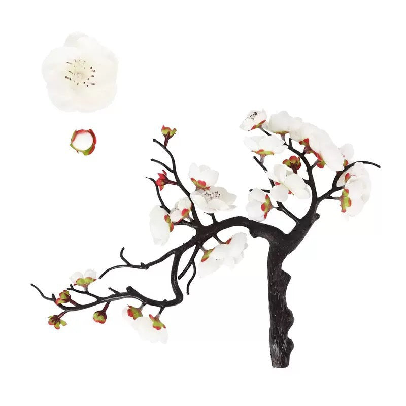 Realistic Cherry Blossom Stem