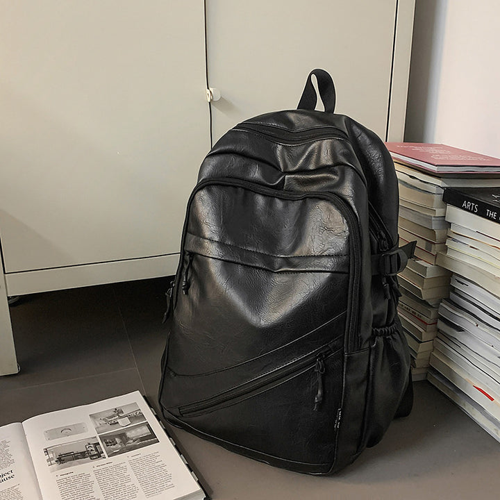 Premium Leather Laptop Backpack Kalsten