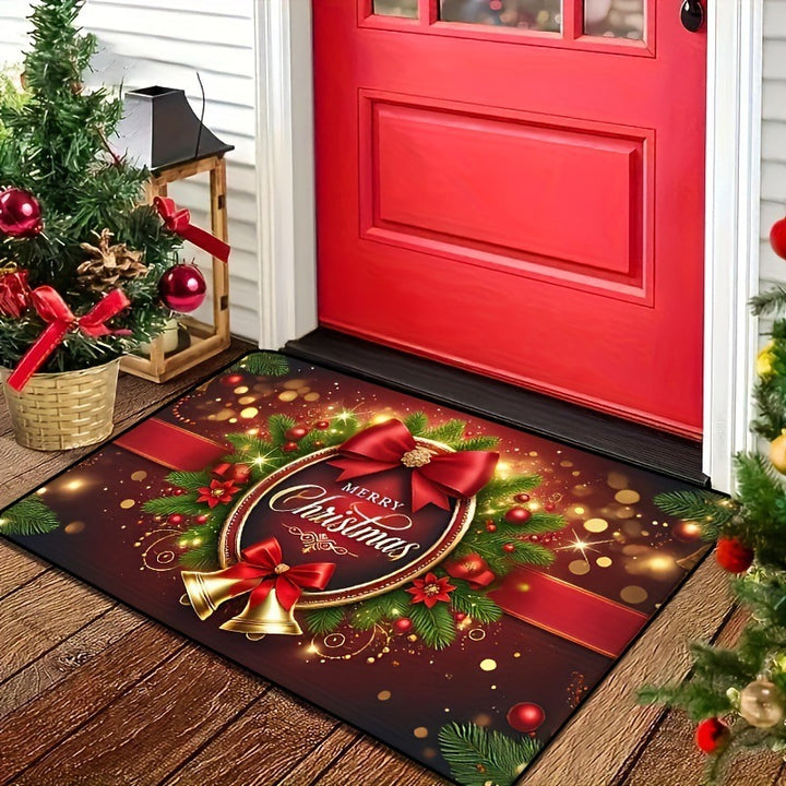 Christmas-Themed Indoor Doormat