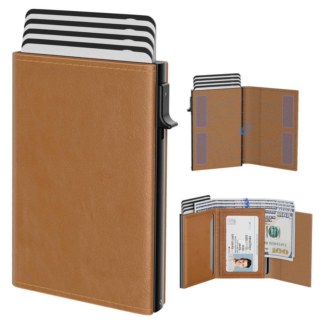 Slim RFID-Blocking Multi-Card Wallet Kalsten