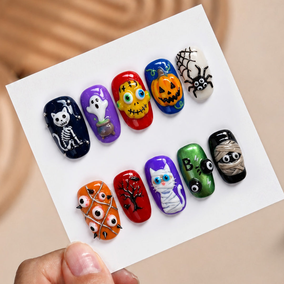 Halloween Artificial Nail Set Kalsten