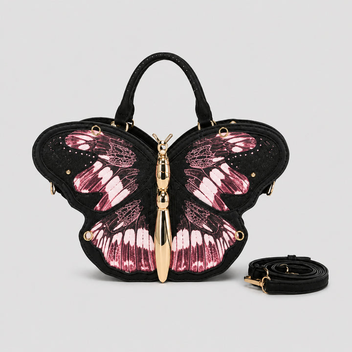 Artistic Butterfly-Shaped Handbag