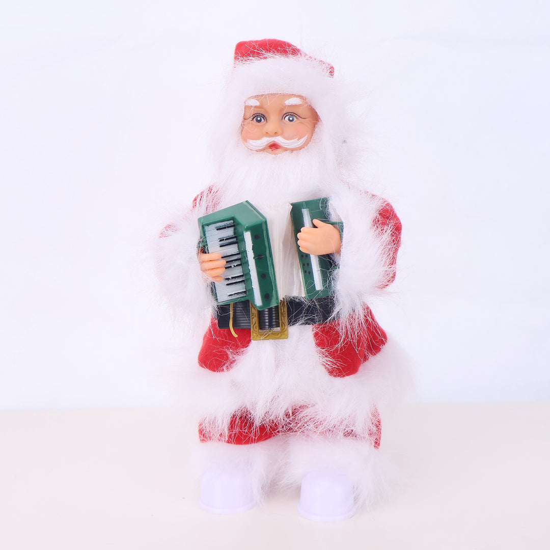 Decorative Santa Claus figure with candy