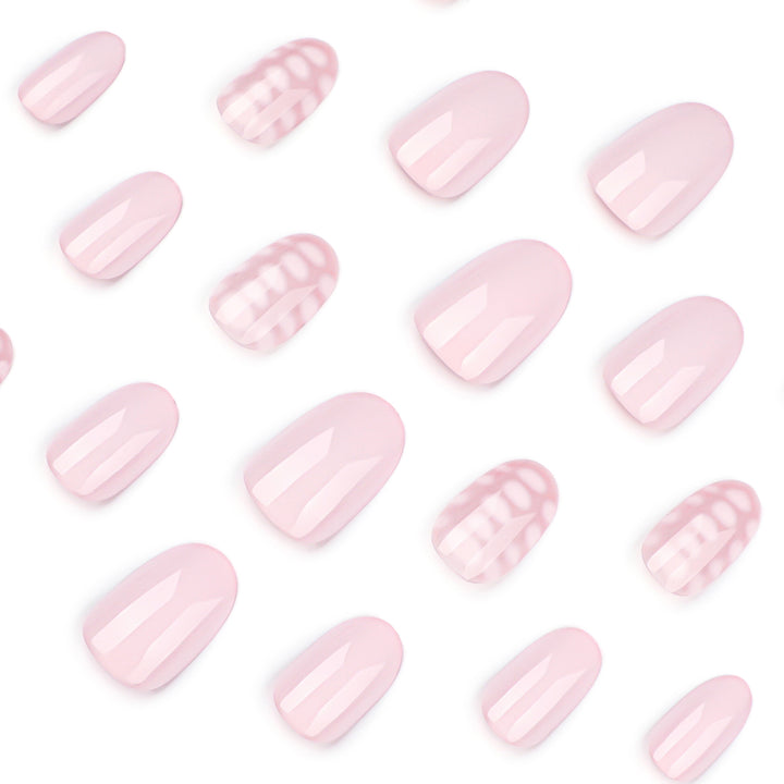Artistic nail art with elegant lines and delicate design Kalsten
