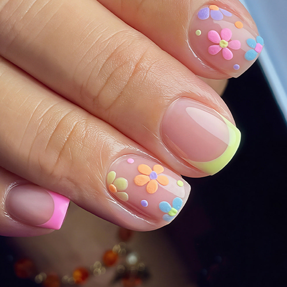 Floral Nail Art Embellishment Kit Kalsten