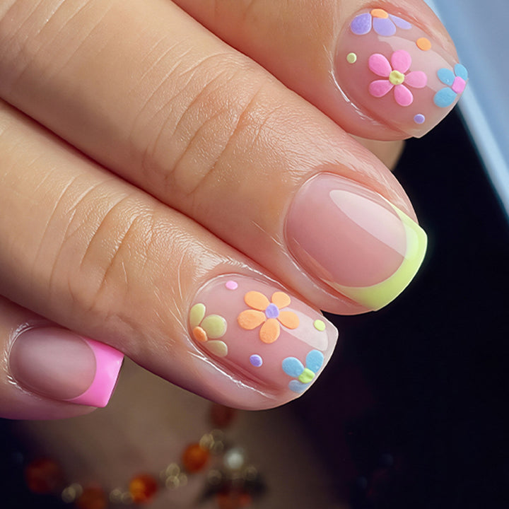 Floral Nail Art Embellishment Kit Kalsten