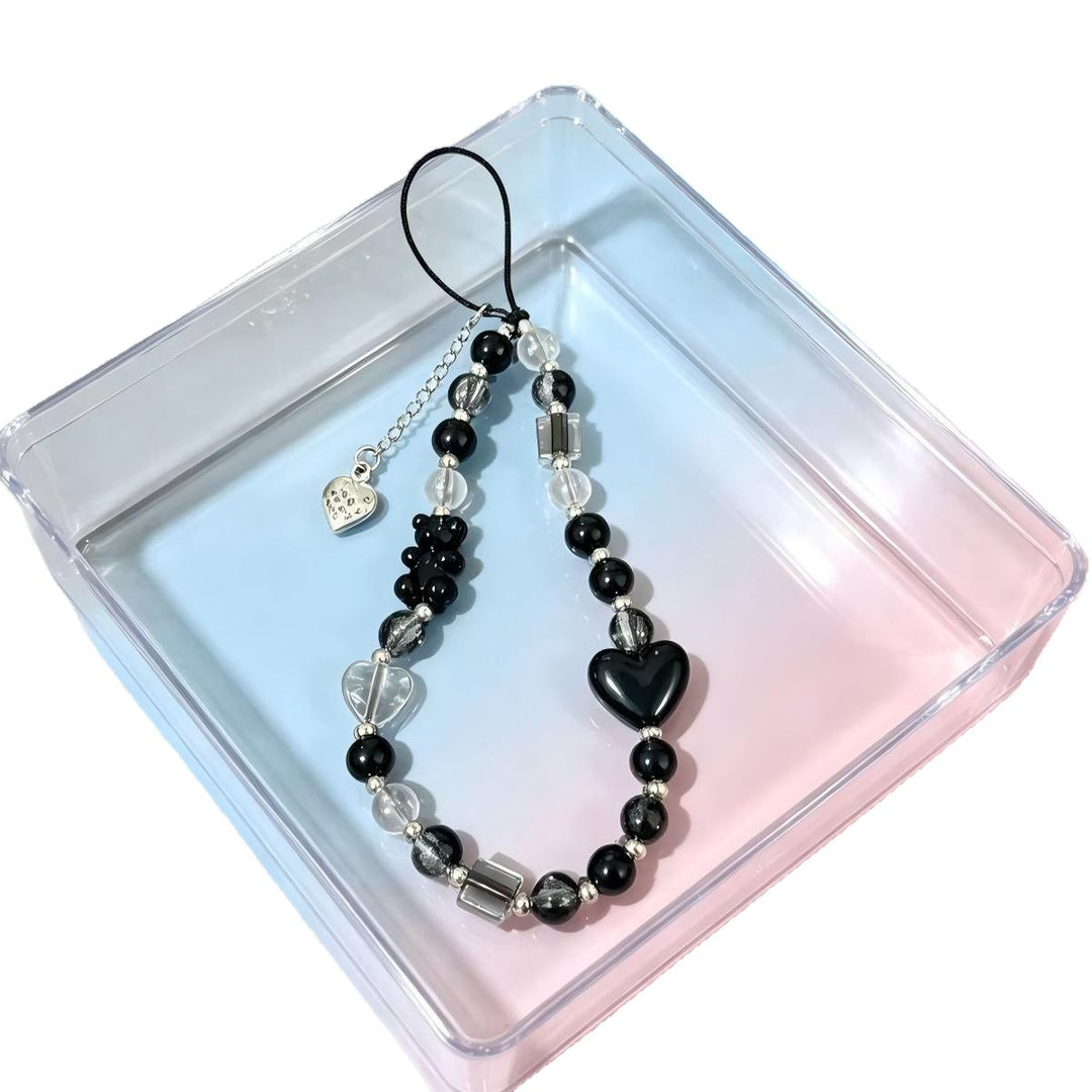 Heart-Themed Beaded Necklace Kalsten