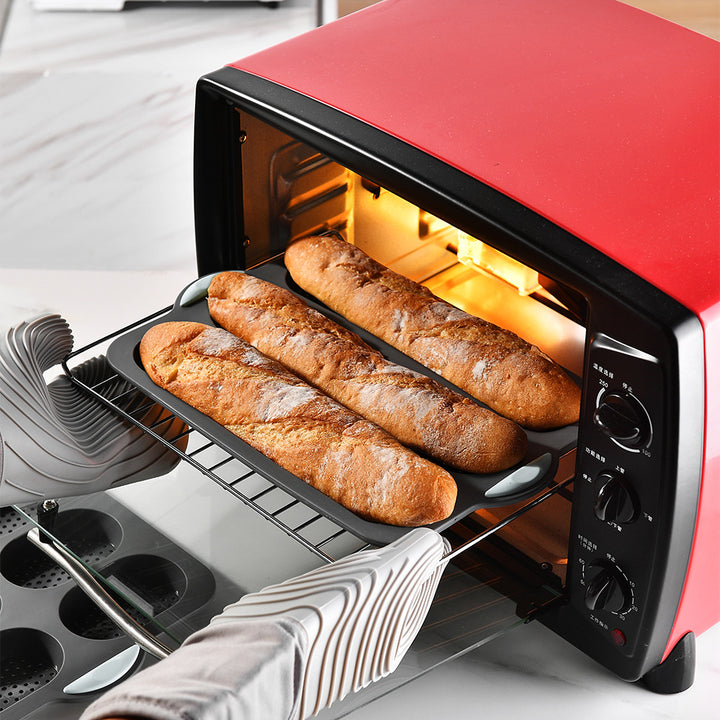Silicone Bread Baking Pan with Non-Stick Coating and Sturdy Handles Kalsten