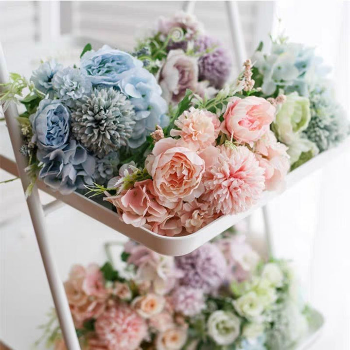 Realistic Artificial Floral Bouquet Arrangement