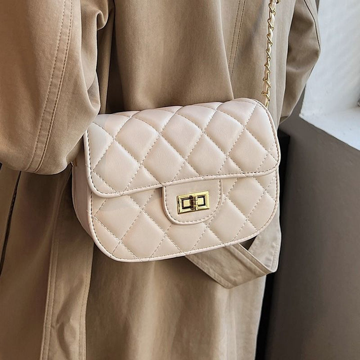 Quilted Chain-Strap Shoulder Bag Kalsten