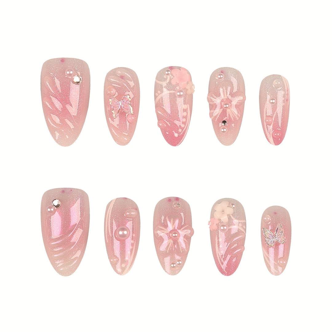 Glamorous Press-On Nail Tips