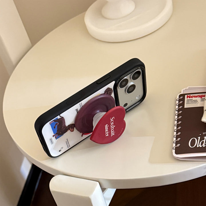 Smartphone Finger Holder in Heart Design Kalsten