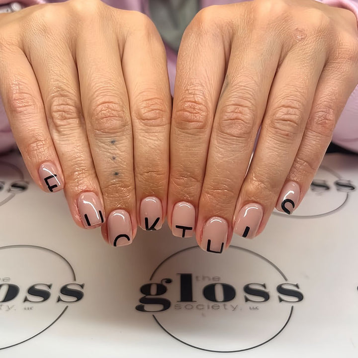 Artistic Press-On Nail Extensions Kalsten 1787913821
