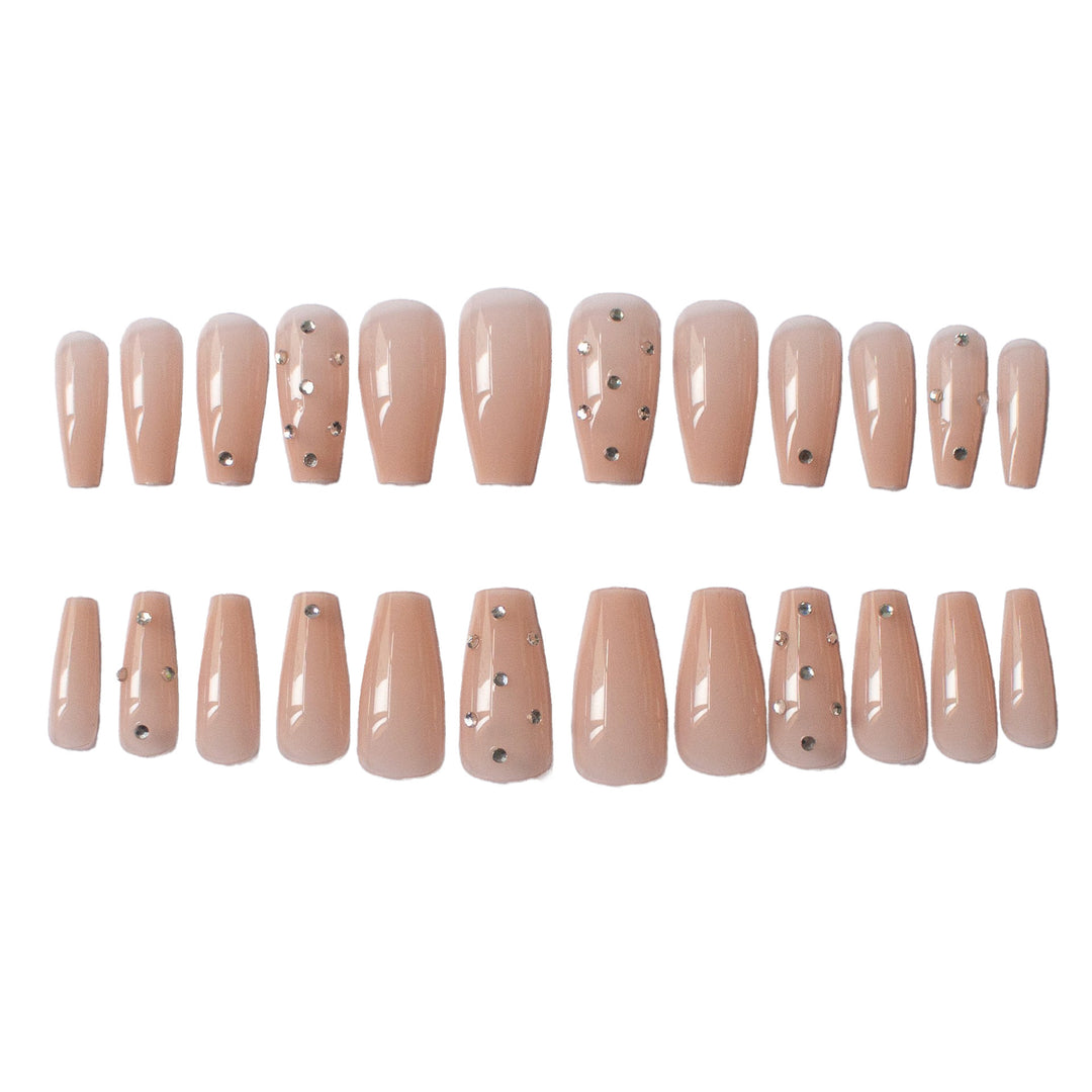Elegant Stiletto Acrylic Nail Art Set