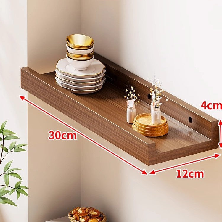 Ergonomic Solid Wood Keyboard Palm Rest with Cable Notch