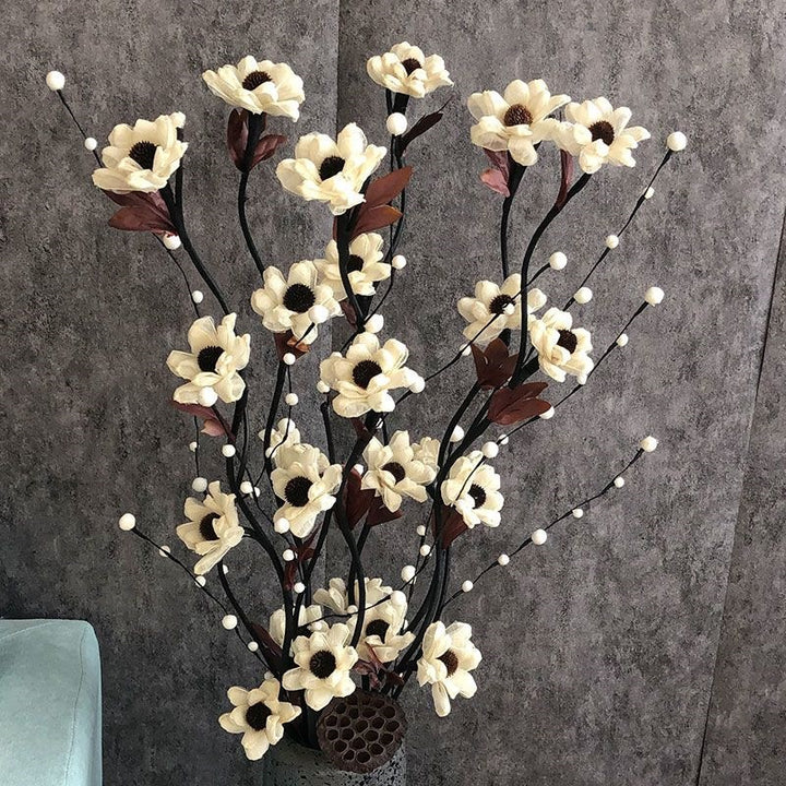 Lifelike Decorative Floral Arrangement