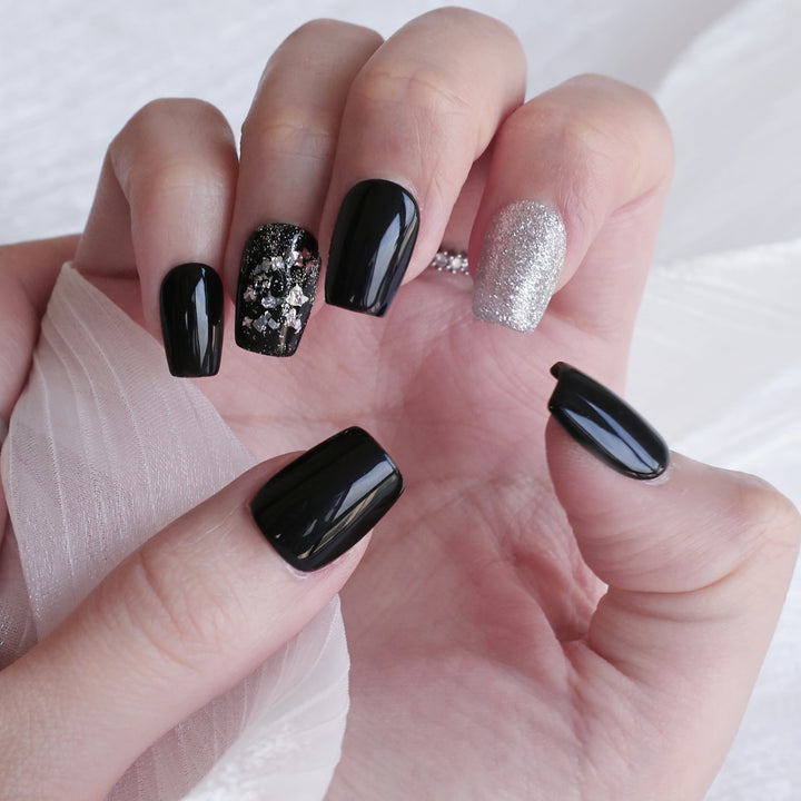 Butterfly-Embellished Press-On Nail Set