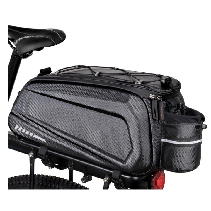 Bike luggage carrier bag with waterproof material and reflective elements Kalsten