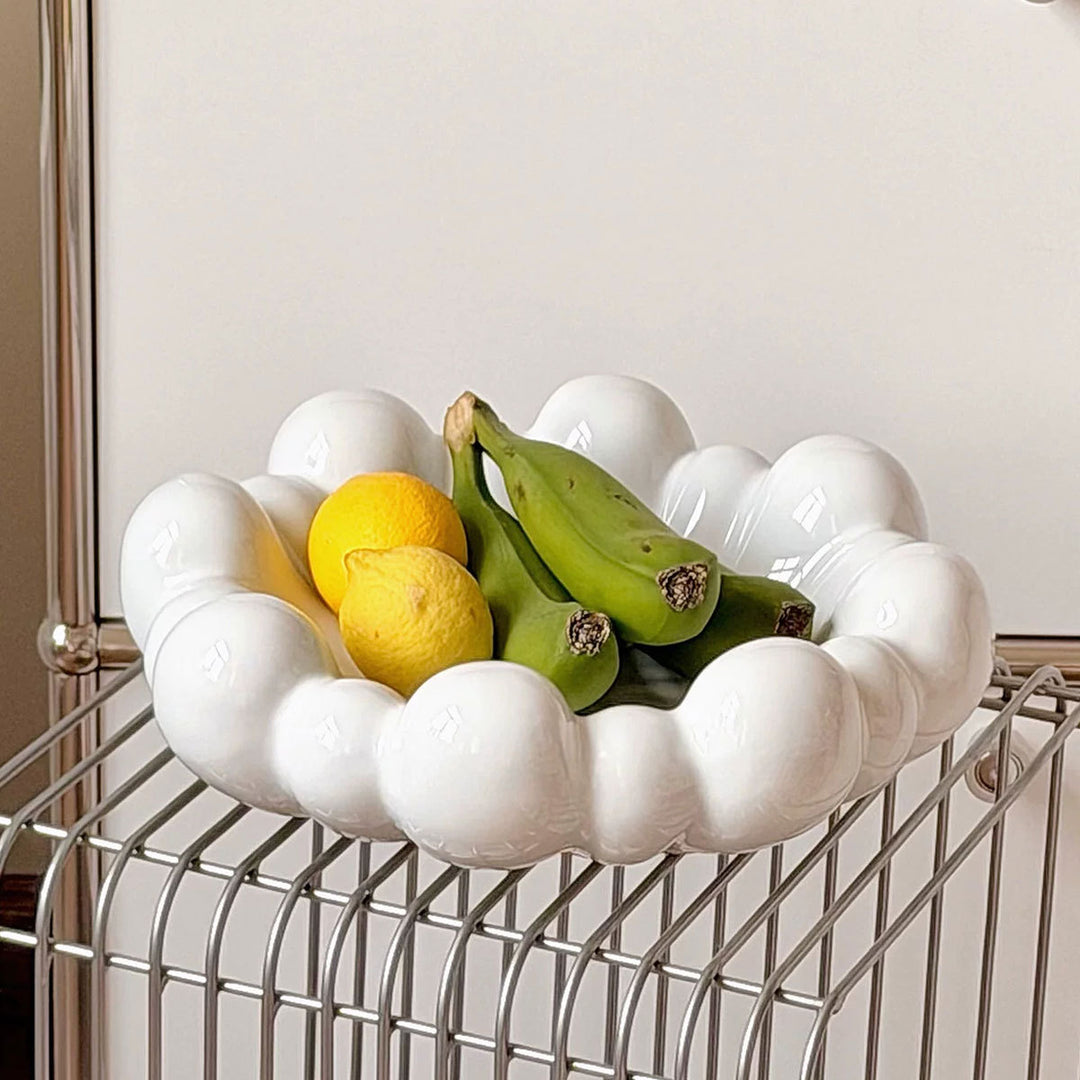 Decorative Bubble-Shaped Serving Bowl for Home Decor