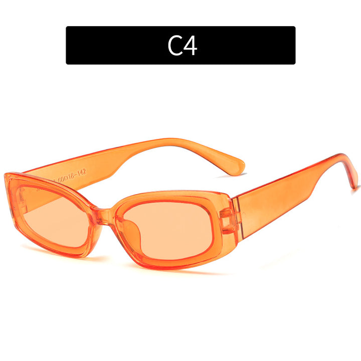 Retro-Inspired Transparent Sunglasses