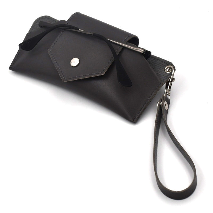 Stylish Leather Eyeglass Case Kalsten