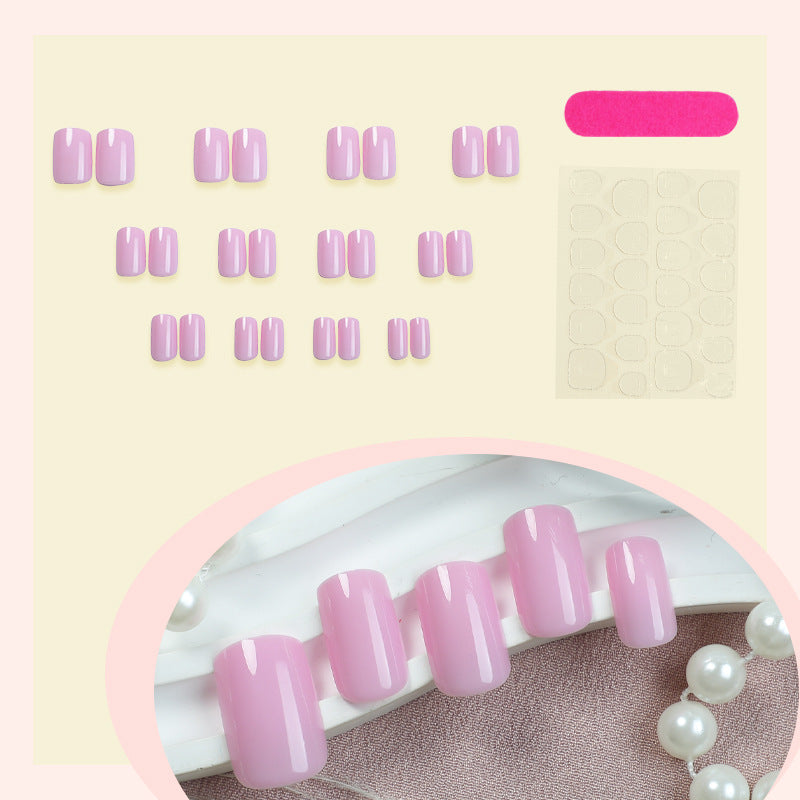 Press-On Nail Set with Smooth Gloss Finish Kalsten
